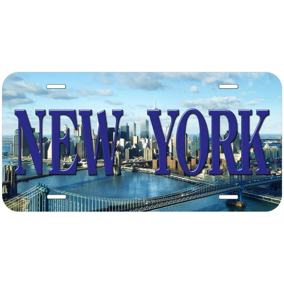 New York NY TAG02 Novelty Car Auto License Plate