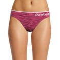 thumbnail image 3 of Reebok Women's Underwear Seamless Thong Panties, 6-Pack, Sizes XS-3XL, 3 of 9