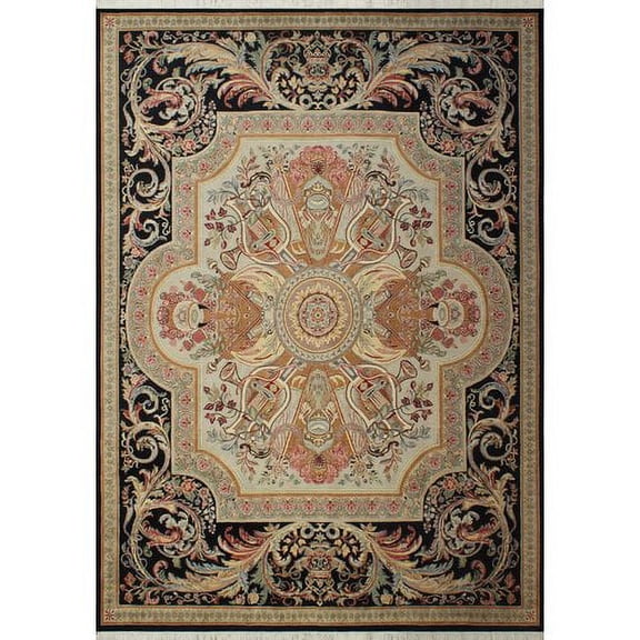 Noori Rug Wali Mahfuze Hand Knotted Wool Light Tan Area Rug