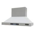 thumbnail image 3 of Kucht Professional 48" Stainless Steel Wall Mounted Range Hood in White, 3 of 8