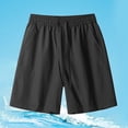 thumbnail image 2 of sususu Mens Basketball Shorts with Pockets Lightweight Loose Fit Athletic Shorts Mesh Gym Shorts for Men Black M, 2 of 5