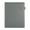 Grey, variant on Leather Document Organiser Conference Folder with Writing Board for Office Use