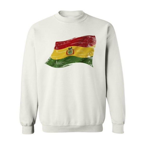 Flag Of Bolivia Sweatshirt Men -Image by Shutterstock, Male 5X-Large