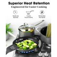 thumbnail image 5 of Gotham Steel PRO 10 Inch Ceramic Non Stick Frying Pans, Hard Anodized Frying Pans Nonstick Skillet, Ultra Lightweight Skillet, Stay Cool Handles, Induction Oven and Dishwasher Safe, Non Toxic, 5 of 7