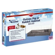 Kaytee Open Living Pet Guinea Pig or Rabbit Habitat, 60 x 30