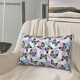 thumbnail image 5 of Susaid Bright Butterflies1 Print Pillowcases Multiple Size, Pillow Cover Super Soft Envelope Closure Standard Pillow Case-14"x20", 5 of 6