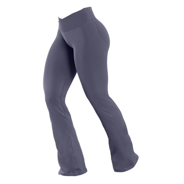 Pantalones de para mujer, ropa moldeadora informal resistente para correr, gimnasio y ejercicios de modelado corporal. Azul L