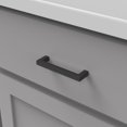 thumbnail image 4 of Hickory Hardware HH075327-MB 3.75 in. Centre à Centre Lucarne Collection Pull&44; Finition Noire Mate, 4 of 9