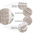 thumbnail image 6 of Vintage Farmhouse Waterproof Fabric Shower Curtain,Country Retro Beige Wooden Grain Waterproof Fabric Shower Curtain for Bathroom Curtains Bathtubs Shower Curtains with 12 Hooks Extra Long 72x84, 6 of 8