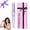 Purple, variant on FLYZEMAA Hair Straightener Brush 2 in 1 Straightening Brush for Women with 7 Temps, Dense Bristles Anti-Scald Hot Comb for Thick Curly Hair Negative Ions, Dual Voltage, LCD Display(Black)