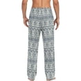 thumbnail image 2 of Top-kevin Vintage Indian Lotus Ethnic Elephant Pajama Pants Men's Lounge Pants Straight-Fit Men Pajama Bottoms, 2 of 7