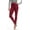 Dark Red, variant on Women's High Waist Ultra-Soft Fleece Lined Thermal Leggings, Dark Gray, Small