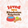 thumbnail image 4 of Inktastic Rhodesian Ridgeback Loved by a (dog Breed) Boys or Girls Baby Bodysuit, 4 of 5