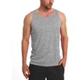 thumbnail image 4 of Camisetas sin mangas para hombre, camisetas sin mangas para entrenamiento de secado rápido, camisetas musculosas para gimnasio, camiseta atlética para culturismo, gris claroxl ER, 4 of 4