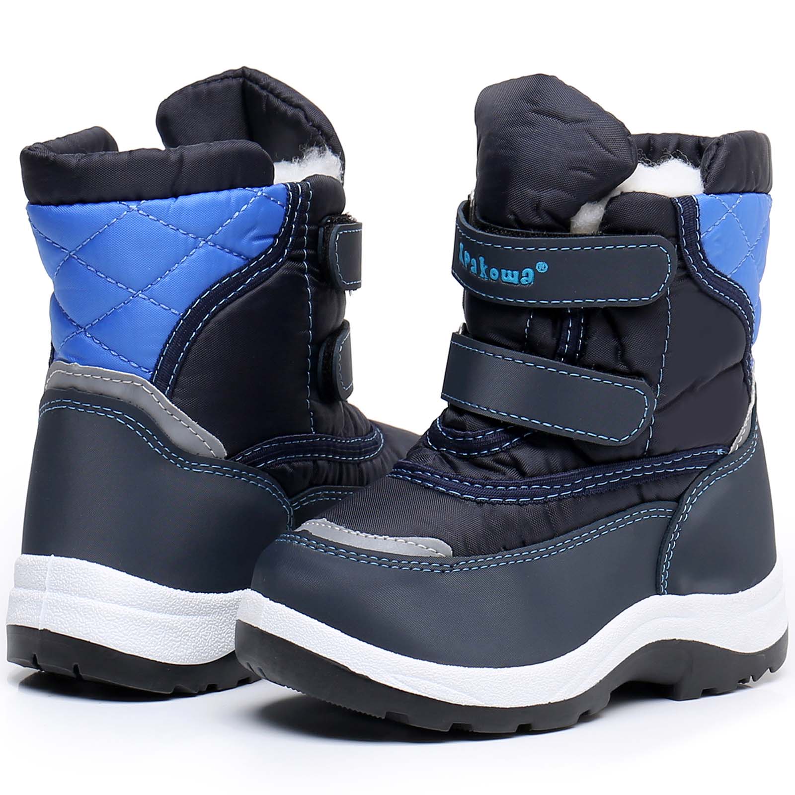 Apakowa Boys Winter Snow Boots photo 8