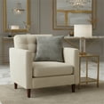 thumbnail image 6 of Explorer Sutter 19" Square Chenille Accent Pillow - Steel Gray in Set of 2, 6 of 6