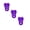 Purple3, variant on Clearance Bottle&Can Openers under $1,Brightly Colored Home Drink Shield And Protector Plastic Can Opener For Beer Colas Or Drink To Cold Drinks From Picnic Barbecues (1PC)