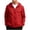 Red, variant on Maean Mens Sun Protection Jacket Lightweight Zip up Hoodie Athletic Jackets Hiking Casual Summer Loose Tops