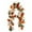 F, variant on A Halloween door hanging Autumn Garlands Pumpkin Berries Vine Flowers Thanksgiving Table Center Outdoor Autumn Decorations Autumn Halloween Family Fireplace Decorations