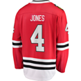 thumbnail image 2 of Seth Jones Chicago Blackhawks NHL Fanatics Breakaway Home Jersey, Large, 2 of 2