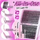 thumbnail image 2 of Kit de extensión de pestañas Yawamica, 320 unidades, pestañas individuales, 2 of 8
