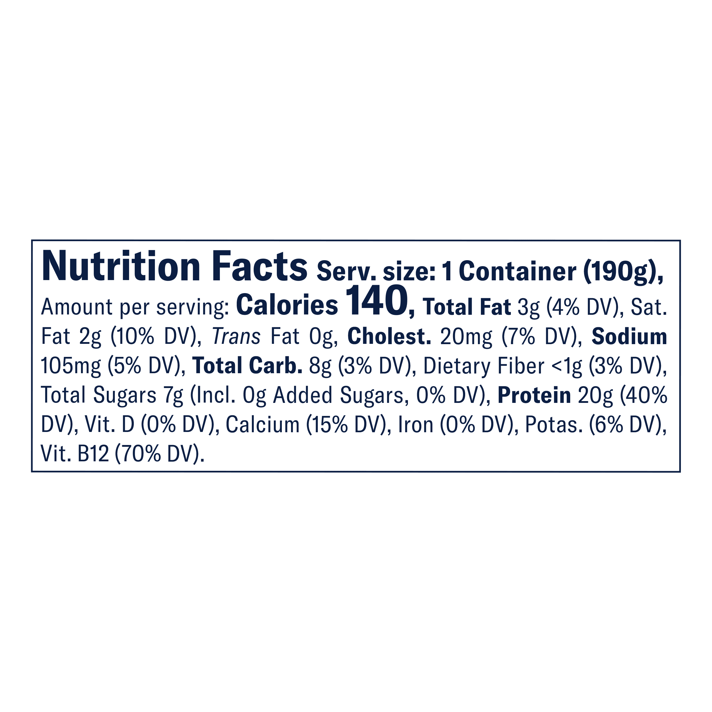 Chobani 20G Protein Low-Fat Greek Yogurt Mango 6.7 oz Cup