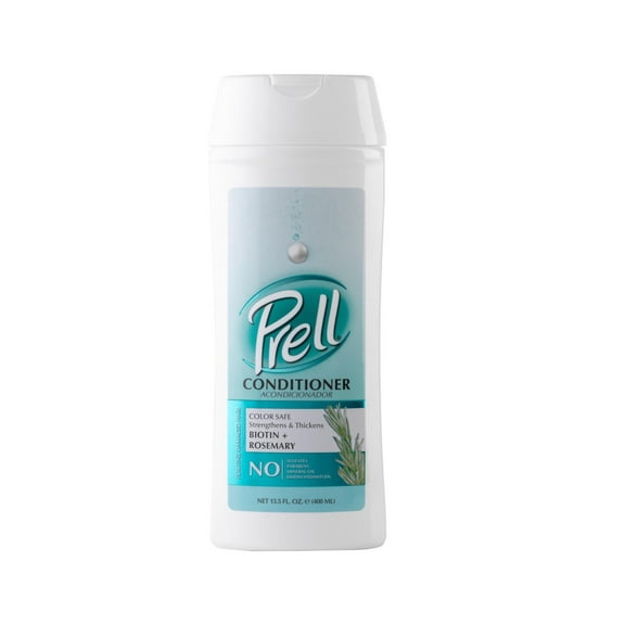Prell Biotin   Rosemary Strengthens & Thickens Color Safe Conditioner for Fine, Damaged Hair 13.5 fl.oz