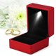 thumbnail image 1 of Fashion LED Ring Storage Box Jewelry Display Case Red Gift, 1 of 2