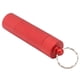 thumbnail image 5 of Estuche porta medicamentos con llavero, 3 compartimentos, resistente al agua, de metal, para viajes, para tabletas y cápsulas, para exteriores, color rojo, 5 of 10