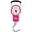 Pink, variant on Miami CarryOn Mechanical Luggage Scale with Tape Measure - 75 Lbs (Blue)