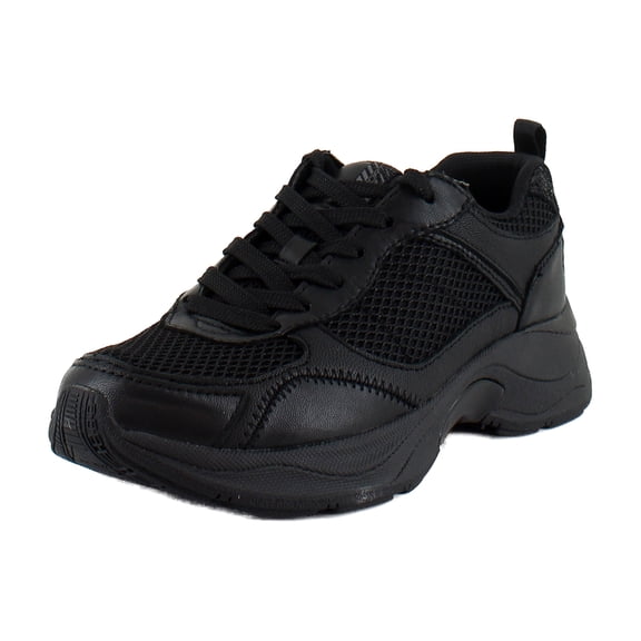 Naturalizer Zoie Women's Fashion Sneakers Black Mesh/Leather Size 5 W