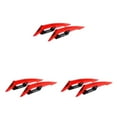 thumbnail image 2 of Maytalsory Aerodynamic Spoiler Wing Motorcycle Front Side Motorcycle Accessories 250SR Sticker Motorcycle red 3Set, 2 of 6