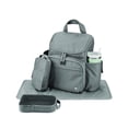 thumbnail image 2 of Skip Hop Forma Next Diaper Backpack, Grey, Water-Repellent, Multi-Pocket, Travel Ready, 2 of 5