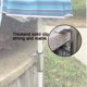 thumbnail image 5 of silvery Parasol Holder Patio Umbrella Stand Mount Umbrella Stand Bench Buddy Umbrella Holder Fixed for Deck,Chair,Desk,Dock, 5 of 5