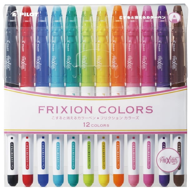 Set de 12 Marcadores Pilot Frixion Colors Borrables