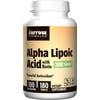 Jarrow Formulas Alpha Lipoic Acid, Supports Energy, Vision, Liver, Cardiovascular Health, 100 mg, 180 Easy-Solv Tabs