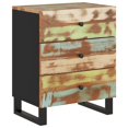 thumbnail image 2 of Mesa de noche Revera de madera maciza y contrachapado 50x33x62 cm, 2 of 9