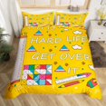 thumbnail image 2 of Erosebridal Math Equation Comforter Cover King, Mathematics Formula Bedding King Size, Geometric Decor, Reversible 3pcs（No Comforter）, 2 of 7