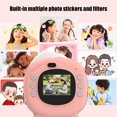 thumbnail image 6 of Children's Instant Digital Camera High-definition Student instants Printable Photographed And Recorded Printable Photos Easy To Carry Pink, 6 of 6
