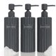 thumbnail image 1 of Set dispensador de champú y acondicionador KIBAGA 570 ml x3, 1 of 9