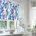 thumbnail image 2 of LALILO Kitchen Curtains and Valances Set of 3 36" Colourful Window Treatment Tiers for Window Decor, 2 of 5