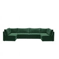thumbnail image 1 of Meridian Furniture Jacob Sectionnel Modulaire en Velours Vert, 1 of 4