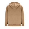 thumbnail image 5 of XAOFW Men'S Hoodies Sweatshirts Quarter Zip Fuzzy Solid Color Plush Warm Winter Fall Outdoor Athletic Sports Jacket Hood Long Sleeve Soft Classic Gentle Casual Daily Wear Tops, 5 of 6