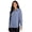 Blue Flint, variant on Active Women's 1/4 Zip Mock Neck Fleece Tunic Sweatshirt