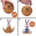 thumbnail image 2 of Space Jam A New Legacy Bugs Bunny Plush Drop 'n Pop Basketball Kids Interactive Toy WOW! Stuff, 2 of 5