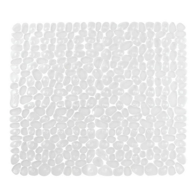 Cateissary Alfombrilla de baño de 54x54cm, alfombrilla antideslizante para ducha, diseño de guijarros, almohadilla de masaje antideslizante de seguridad Type4 NO4 Cateissary HA000443-02B