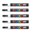 thumbnail image 1 of Set de rotuladores Uni Posca Poster Color PC-5M blanco medio x5, 1 of 6