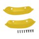 thumbnail image 3 of 2 protectores divisores de labios delanteros, cubierta protectora, accesorio de refuerzo, fácil de instalar amarillo, 3 of 9