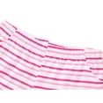 thumbnail image 5 of Beezizac Summer Pajamas for Girls – Fuchsia & Stripe PJS Ultra Soft Jammies Set Size 6, 5 of 7