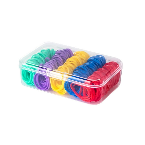Youpin 300PCS/Lot Disposable Hair Band For Women Children TPU Rubber Bands Elastic Hair